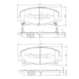 Колодки тормозные Honda Accord передние   sale | перед |