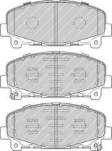 Колодки тормозные дисковые | перед |