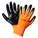 Перчатки с двухслойным нитриловым покрытием ладони