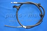 Трос стояночного тормоза | зад прав |