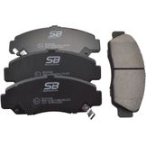 Колодки тормозные дисковые | перед |