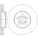 Диск тормозной (1 734 696) | перед |