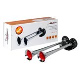 Сигнал звуковой пневматический 310/350мм 370/415Гц 125дБ low/high 24В