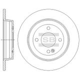 Диск тормозной задний D262мм