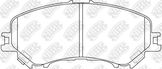 Колодки тормозные дисковые | перед |