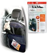 Накидка защитная на спинку переднего сидения (65*50 см), прозрачная, с карманами