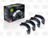 Колодки тормозные барабанные | зад |