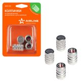 Колпачки на шинный вентиль, декоративные 4 шт., комплект