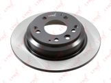 Диск тормозной невентилируемый (282x9) | зад прав/лев |