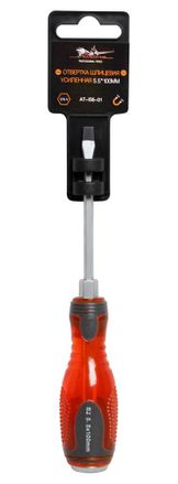Отвертка шлицевая усиленная под ключ SL5.5*1.0*100мм