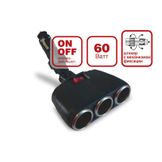 Разветвитель прикуривателя avs 12/24 (на 3 выхода)