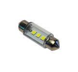 Cветодиод 12V T11x36-S8.5(3LED) C5W 0.18w 18lm белый