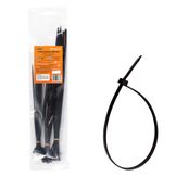 Стяжки (хомуты) кабельные, пласт. черн., набор 60шт.(3,6*250мм-20шт/3,6*300мм-20шт/4,8*350мм-20шт)