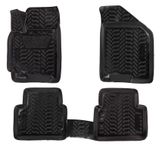 Ковры в салон (3D с подпят.) для Chevrolet Lacetti (04-12) компл. 4 шт., выс. борт, полимер., черн.