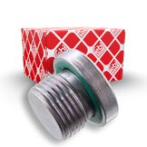 Резьбовая пробка, картер коробки передач