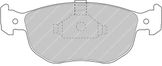 Комплект тормозных колодок | перед |
