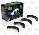 Колодки тормозные барабанные | зад |