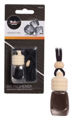 Ароматизатор подвесной Бутылочка черный лед