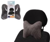 Подушка-косточка на подгол.Алькантара, 1 шт., серая