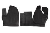 Ковры в салон перед. для ГАЗель next (16-) (кпп на панели) компл. 2 шт., выс. борт, полимер., черн.