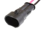 Колодка соединительная 2х конт. 1,5 мм герметичная (папа)