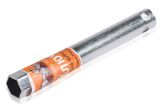 Ключ свечной трубчатый 16*160мм с резиновой вставкой