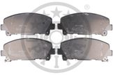 Комплект тормозных колодок, дисковый тормоз | перед прав/лев |