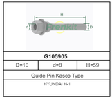 Направляющая тормозного суппорта | зад |