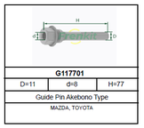 Направляющая тормозного суппорта | перед |