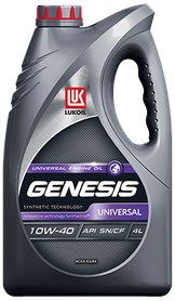 10w-40 genesis universal, 4л, (полусинт.мотор.масло)