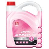 Жидкость стеклоомывающая зимняя (бабл-гам) -20°c, 4л