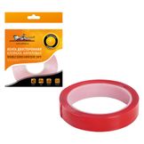 Лента двусторонняя клейкая (скотч), 20 мм*3 м, акриловая, прозрачная