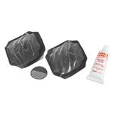 Набор заплат кордовых диагональных для ремонта бескамерных шин 4 предмета