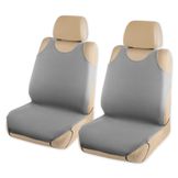Чехлы на передние сиденья (майки), темно-серый 2пр.