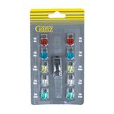 Набор предохранителей флажковых с индикатором обрыва блистер 10шт