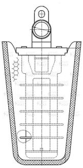 Фильтр эл. бензонасоса