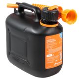 Канистра 5 л пластиковая для дизеля, крышка с защитой от детей