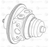 Турбокомпрессор б/корп. (картридж)