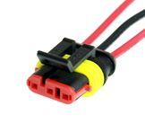 Колодка соединительная 3х конт. 1,5 мм герметичная (мама)