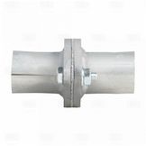 Фланец с трубой d=45, l=60 (алюм. сталь)