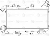 Радиатор интеркулера) для а/м Toyota Land Cruiser 200 (07-)/Lexus LX (15-) 4.5td