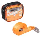 Трос VIP буксировочный лента 15 т, 6 м , без крюков, в сумке