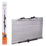 Шторка солнцезащитная на лобовое/заднее стекло, светоотражающая, раздвижная (65 см)