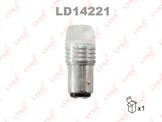 Лампа светодиодная LED p21/5w S25 12V BAY15d SMDx1 12000k