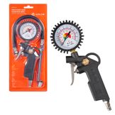 Пистолет для накачки шин грузовой с манометром 12 бар