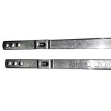 Хомут привода универсальный (25х50+40х120) (с перфорацией, W4-нерж.сталь) ()