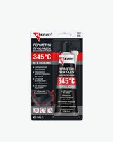 Герметик прокладок автомобильный силиконовый высокотемпературный чёрный 85 г