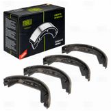 Колодки тормозные стояночные | зад |