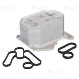 Радиатор масляный для а/м Ford Transit (06-)/(13-)/Peugeot Boxer (06-) 2.2td (124.8*120.8*57.3мм)