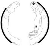Колодки тормозные барабанные | зад |